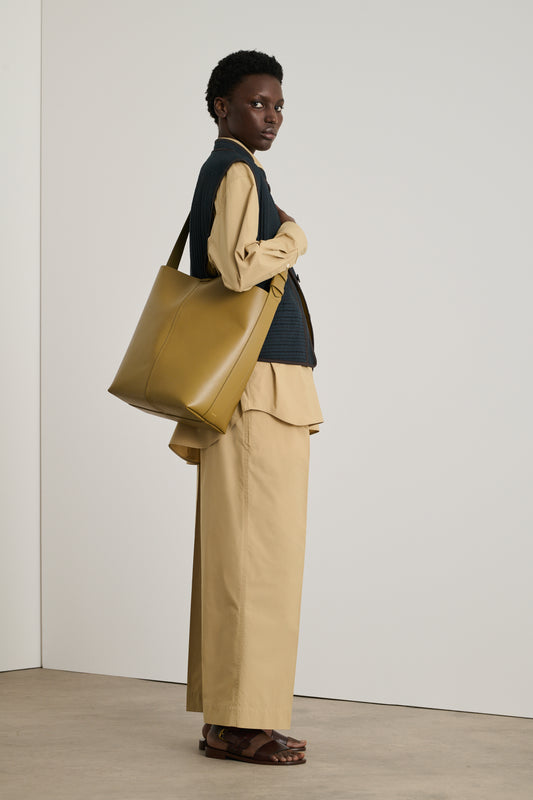 Sac Saudade - Bronze/Beige - Cuir - Femme