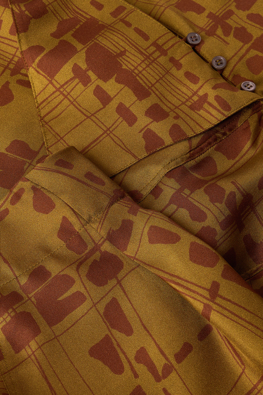 Blouse Figari - Bronze/Rouille - Soie - Femme