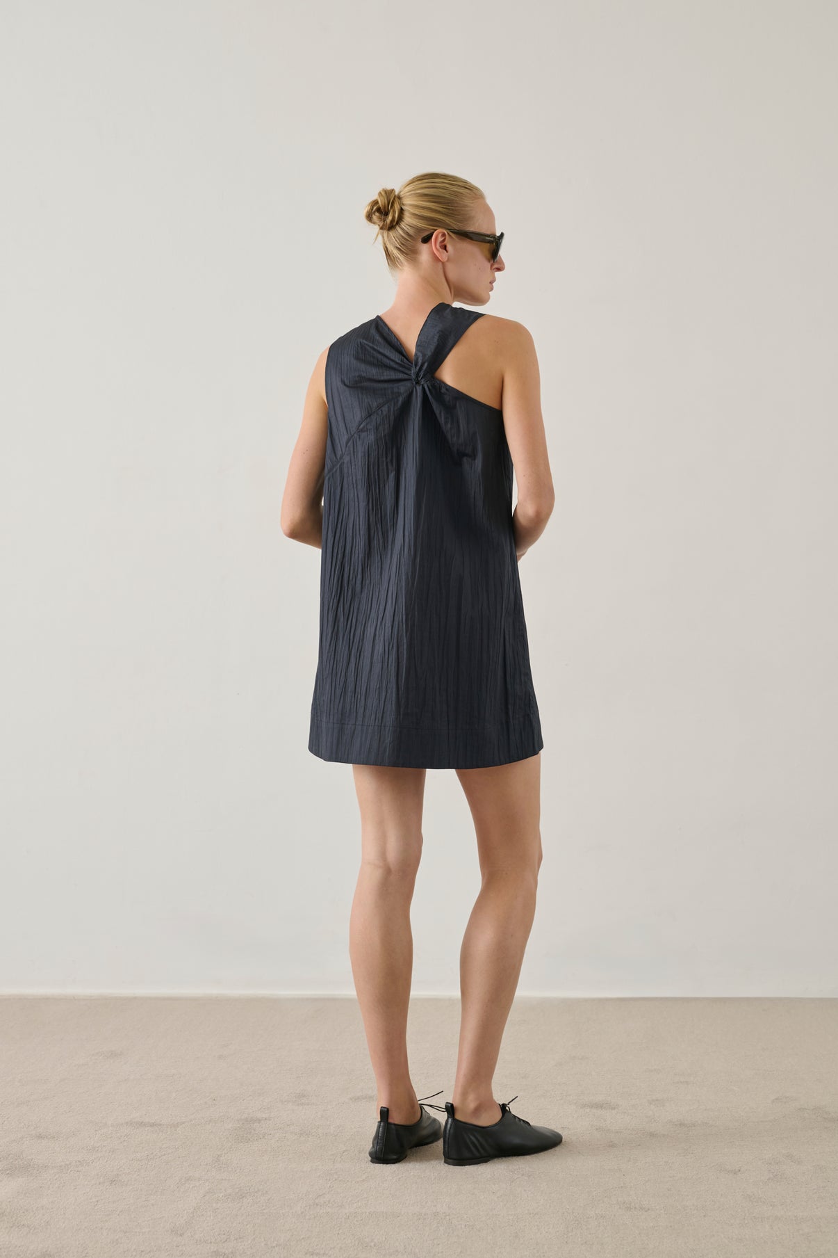 Robe Imani - Navy - Coton - Femme vue 3